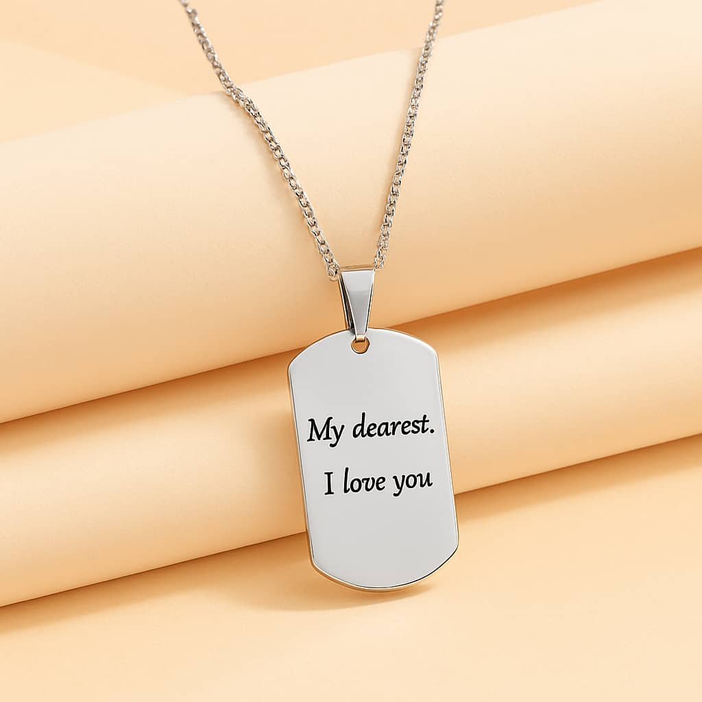 Memory Tag Necklace