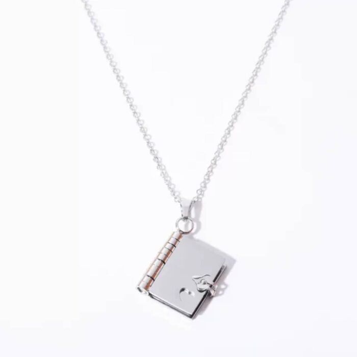 The Little Note Book Pendant Necklace - Image 5