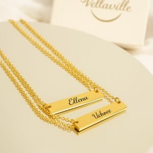 The Glimmer Bar Necklace